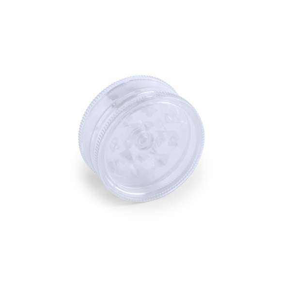 Grinder de púas con cuerpo en variados colores y de acabado en transparente.