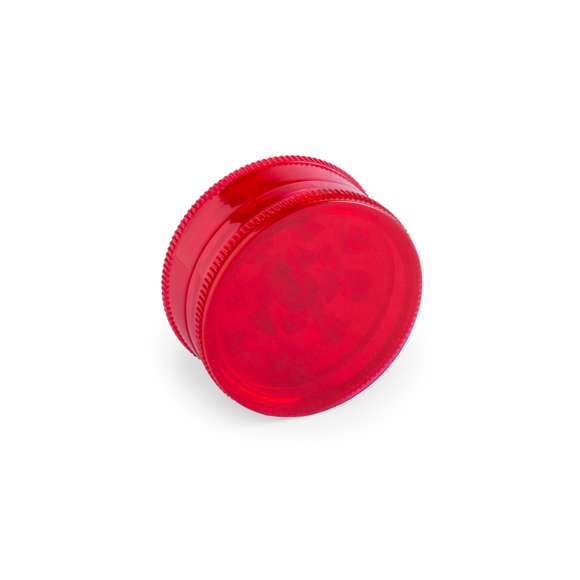 Grinder de púas con cuerpo en variados colores y de acabado en transparente.