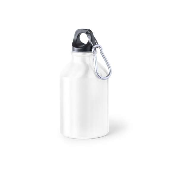 Bidón de 330ml de capacidad con cuerpo de acabado en aluminio en vivos y variados colores. Con tapón de seguridad a rosca y mosquetón metálico de transporte. Presentado en atractiva caja de diseño. Disponible manual de instrucciones en español e inglés.