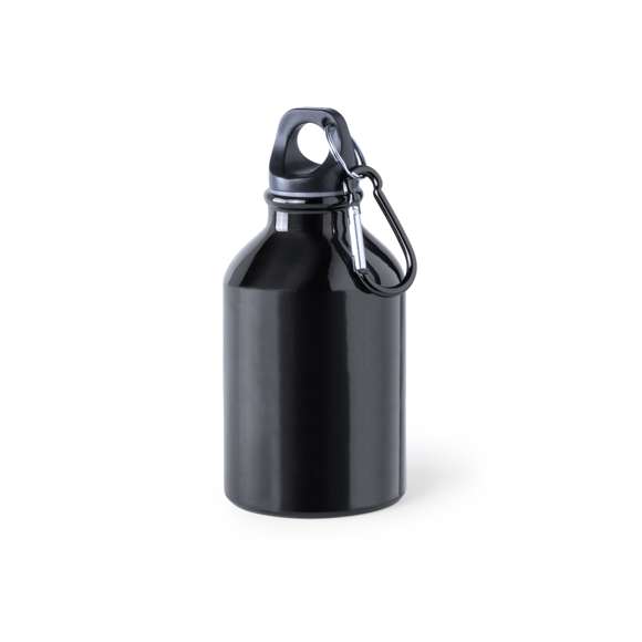 Bidón de 330ml de capacidad con cuerpo de acabado en aluminio en vivos y variados colores. Con tapón de seguridad a rosca y mosquetón metálico de transporte. Presentado en atractiva caja de diseño. Disponible manual de instrucciones en español e inglés.