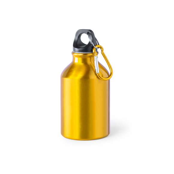Bidón de 330ml de capacidad con cuerpo de acabado en aluminio en vivos y variados colores. Con tapón de seguridad a rosca y mosquetón metálico de transporte. Presentado en atractiva caja de diseño. Disponible manual de instrucciones en español e inglés.