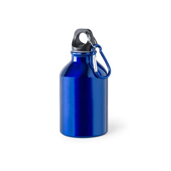 Bidón de 330ml de capacidad con cuerpo de acabado en aluminio en vivos y variados colores. Con tapón de seguridad a rosca y mosquetón metálico de transporte. Presentado en atractiva caja de diseño. Disponible manual de instrucciones en español e inglés.