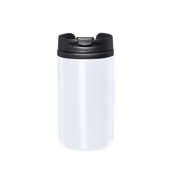 Vaso fabricado en acero inox de 290ml de capacidad con cuerpo en vivos colores de acabado brillante. Con tapa dosificador y base acolchada de suave espuma. Es ideal para tener en tu escritorio, mesa o en cualquier superficie donde disfrutar tranquilamente de tu bebida favorita.