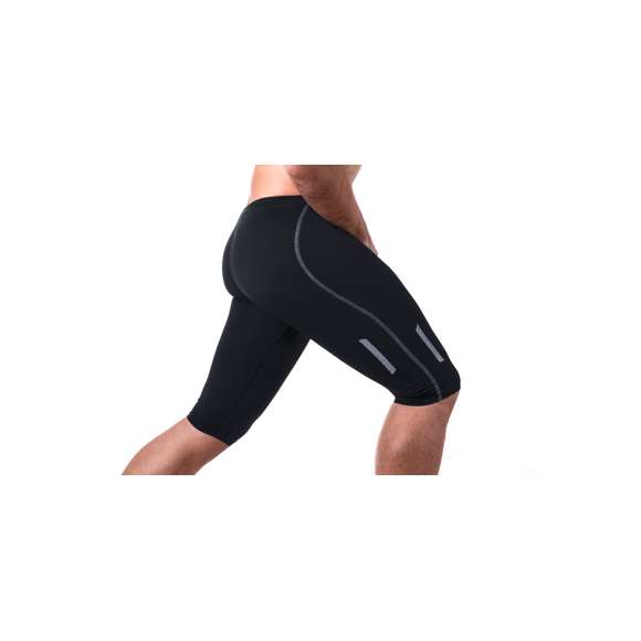  	Pantalón malla deportiva de diseño unisex en resistente y ligero material técnico, fabricado en combinación de poliéster y spandex de 180g/m2. De tejido altamente transpirable, con costuras reforzadas y tiras reflectantes de alta visibilidad. Disponible en tallas S, M, L, XL.