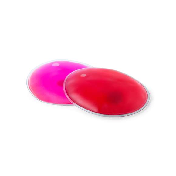 Parche térmico reutilizable con efecto calor en variados colores y de duración prolongada. Para activación doblar la chapa metálica para que el parche se endurezca y se caliente. Para reutilización, calentar agua en un recipiente con el parche dentro hasta que el gel interior vuelva a su estado líquido y presionar la chapa metálica de nuevo.