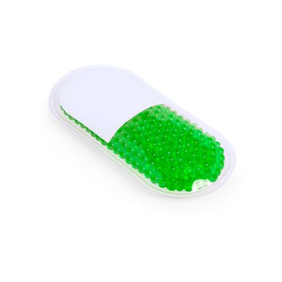  	Parche térmico reutilizable con efecto frío y calor en variados colores y de duración prolongada. Para efecto calor, calentar agua en un recipiente con el parche dentro. Para efecto frío, meter el parche en el frigorífico o el congelador.