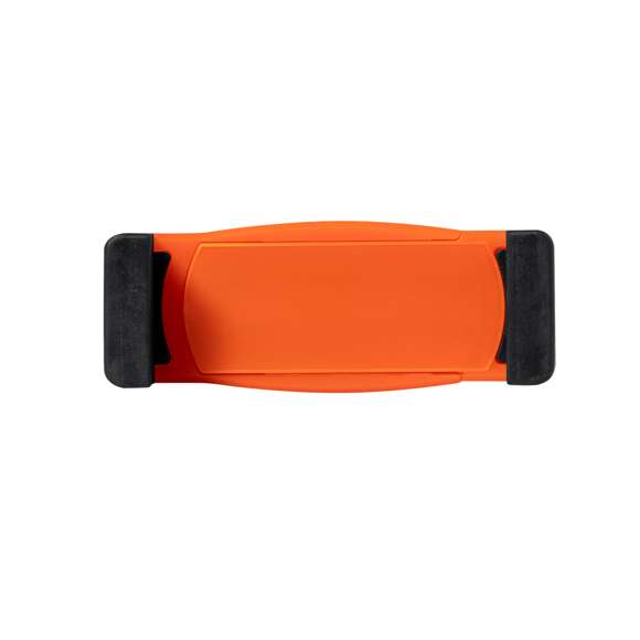 Soporte de manillar giratorio 360º para smartphone, en desenfadado diseño bicolor y amplia gama de colores. Con sólida goma de fijación y sistema de almohadillas en el soporte para así ofrecer un óptimo ajuste y protección del smartphone.