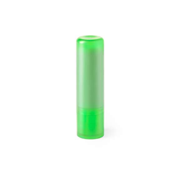 Barra de bálsamo labial tipo SPF15 en variada gama de vivos colores translúcidos.