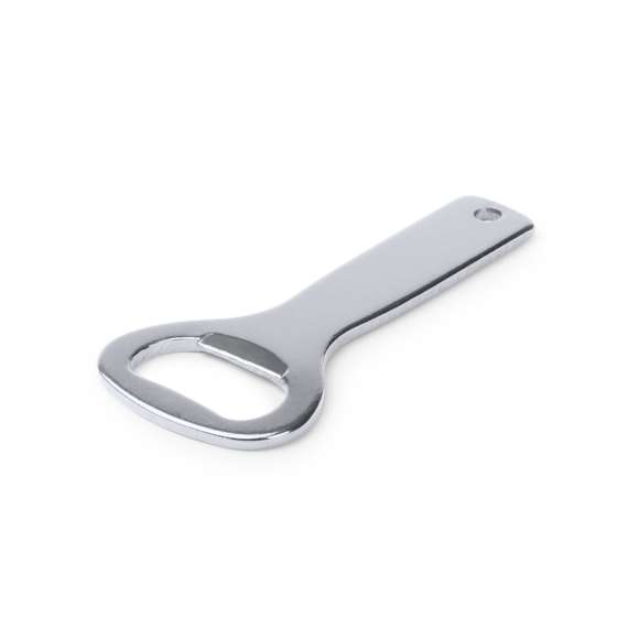 Abridor de aluminio en variada gama de vivos colores. Con mango troquelado para lanyard -no incluido-. Especialmente diseñado para marcaje en láser.