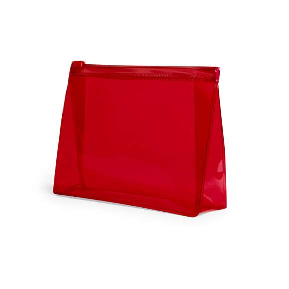  	Neceser multiusos en resistente PVC transparente de variada gama en vivos colores. Con cierre hermético a juego.