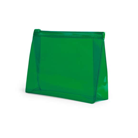  	Neceser multiusos en resistente PVC transparente de variada gama en vivos colores. Con cierre hermético a juego.