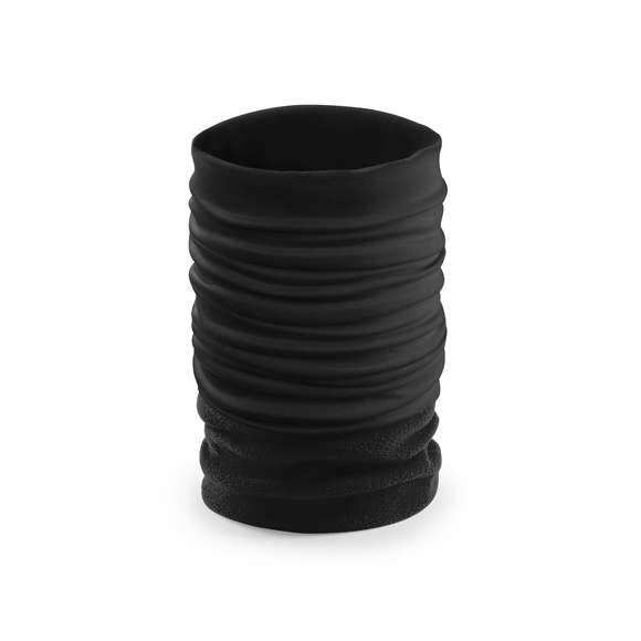 Braga para cuello o cabeza en suave combinación de poliéster elástico y polar fleece. Disponible en extensa gama de vivos colores.