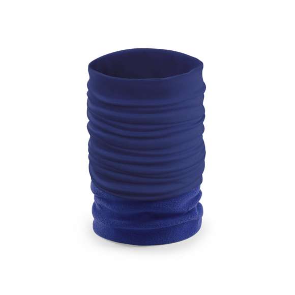 Braga para cuello o cabeza en suave combinación de poliéster elástico y polar fleece. Disponible en extensa gama de vivos colores.
