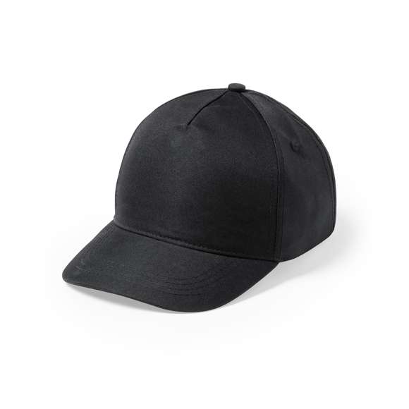 Gorra de 5 paneles en material 100% microfibra/poliéster de suave acabado y cierre ajustable de velcro. Con orificios de ventilación bordados y en variada gama de vivos colores.