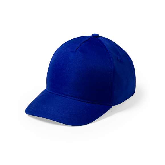 Gorra de 5 paneles en material 100% microfibra/poliéster de suave acabado y cierre ajustable de velcro. Con orificios de ventilación bordados y en variada gama de vivos colores.