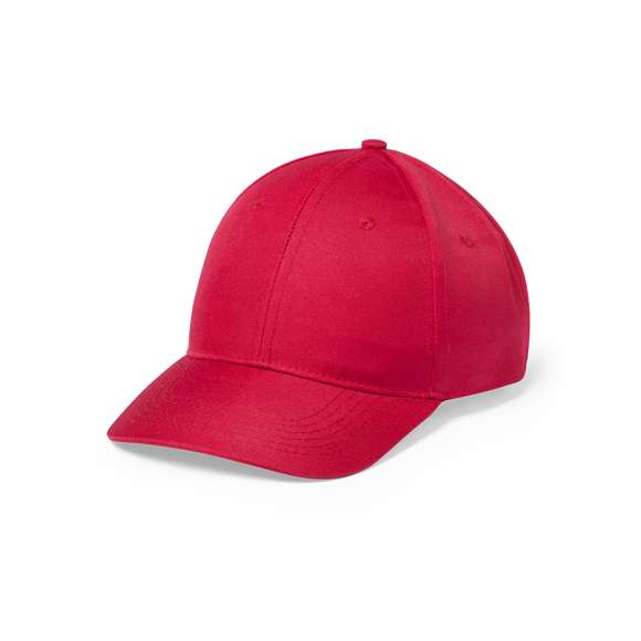 Gorra de 6 paneles en combinación de materiales microfibra y poliéster. En variada gama de vivos colores, con orificios de ventilación bordados y cierre ajustable de velcro.