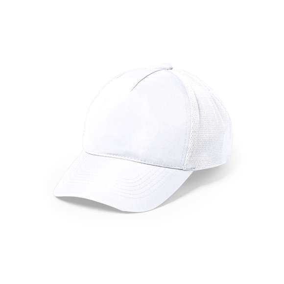 Gorra de 5 paneles en suave microfibra en extensa gama de vivos colores. Cierre ajustable de botones.