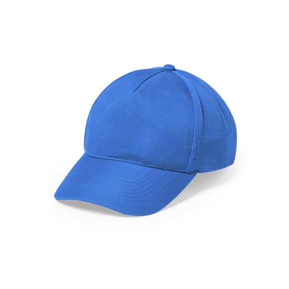Gorra de 5 paneles en suave microfibra en extensa gama de vivos colores. Cierre ajustable de botones.