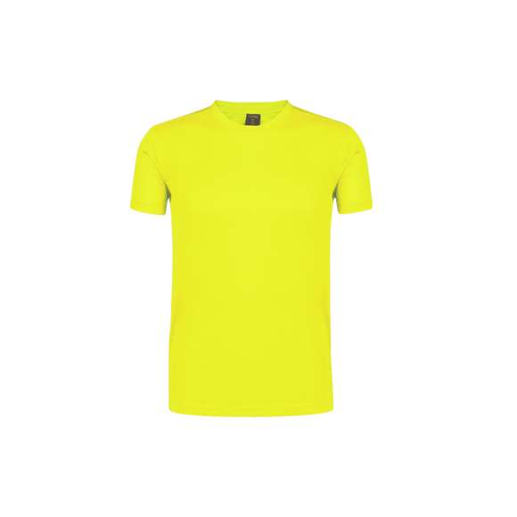 Camiseta técnica para adulto en 100% suave poliéster. Con diseño en panal, que ofrece un alto grado de resistencia y es transpirable, gracias a su tejido de 135g/m2. Disponible en variada gama de vivos colores y en tallas S, M, L, XL, XXL.