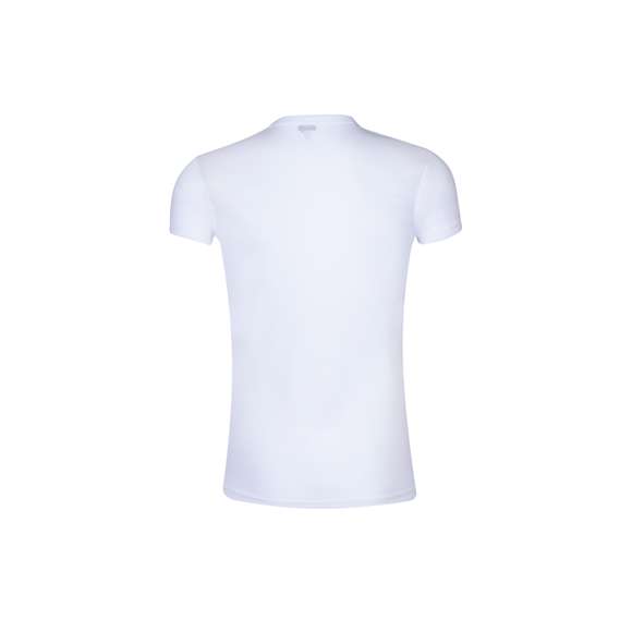 Camiseta para adulto en material 100% poliéster transpirable de 140g/m2 con textura de algodón. Especialmente diseñada para marcaje en sublimación y disponible en tallas S, M, L, XL, XXL.