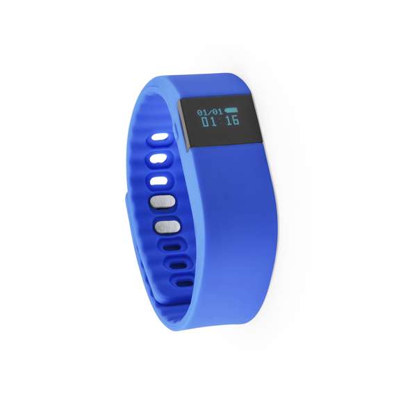 Reloj inteligente multifunción de diseño deportivo, con conexión Bluetooth y recargable mediante cable USB -incluido-. Su cómoda correa ajustable de silicona y su pantalla LCD integrada de 0,49 pulgadas lo convierten en el gadget perfecto para todo tipo de actividades deportivas, de ocio y para el día a día. APP disponible para iOS y Android. Presentado en atractiva caja de diseño.