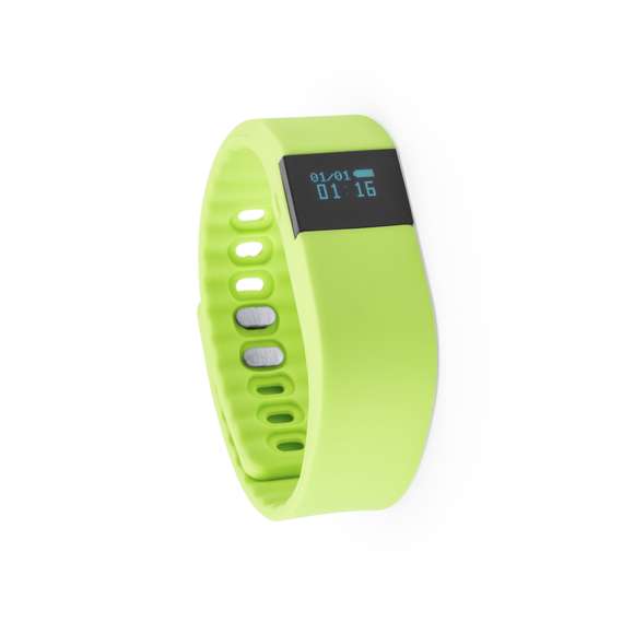 Reloj inteligente multifunción de diseño deportivo, con conexión Bluetooth y recargable mediante cable USB -incluido-. Su cómoda correa ajustable de silicona y su pantalla LCD integrada de 0,49 pulgadas lo convierten en el gadget perfecto para todo tipo de actividades deportivas, de ocio y para el día a día. APP disponible para iOS y Android. Presentado en atractiva caja de diseño.