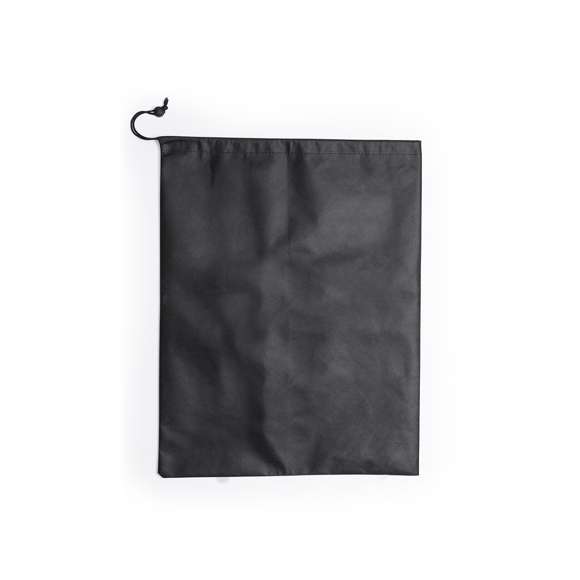 Bolsa de non-woven con cierre de cordón especialmente diseñada para guardar y proteger mochilas.