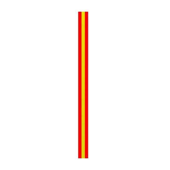 Cinta de poliéster para sombrero en variada gama de colores. Servida en rollos completos de 100 metros de largo, con aproximadamente 150 cintas de 67 x 3,2cm.