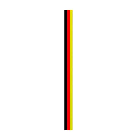 Cinta de poliéster para sombrero en variada gama de colores. Servida en rollos completos de 100 metros de largo, con aproximadamente 150 cintas de 67 x 3,2cm.