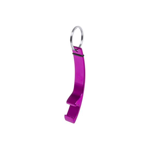 	Llavero abridor con cuerpo de aluminio en variados y vivos colores. Especialmente diseñado para marcaje en láser.
