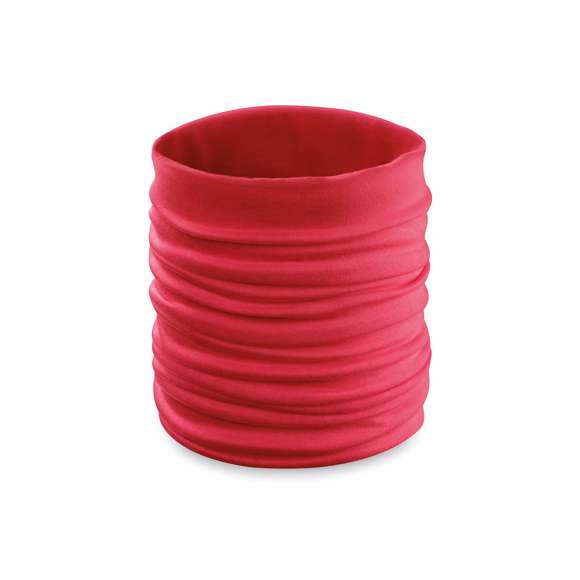 Braga de niño de alta calidad para cuello o cabeza, en suave poliéster elástico y disponible en extensa gama de vivos colores. Fácil impresión y color blanco especialmente diseñado para impresión en sublimación.
