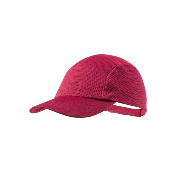 Gorra deportiva en material refrigerante SoftCool Extreme. Con protección UV50 y en variada gama de vivos colores. Cierre ajustable de velcro.