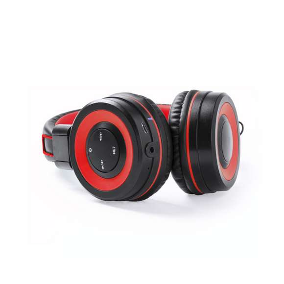 Auriculares plegables de diadema con conexión Bluetooth® y desenfadado diseño bicolor en variada gama de vivos tonos brillantes. Con panel de control integrado en el auricular, función manos libres y recargables mediante cable USB -incluido-. Almohadillas en suave polipiel con interior a juego y presentados en atractiva caja de diseño.