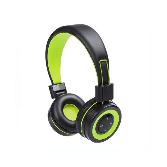 Auriculares plegables de diadema con conexión Bluetooth® y desenfadado diseño bicolor en variada gama de vivos tonos brillantes. Con panel de control integrado en el auricular, función manos libres y recargables mediante cable USB -incluido-. Almohadillas en suave polipiel con interior a juego y presentados en atractiva caja de diseño.