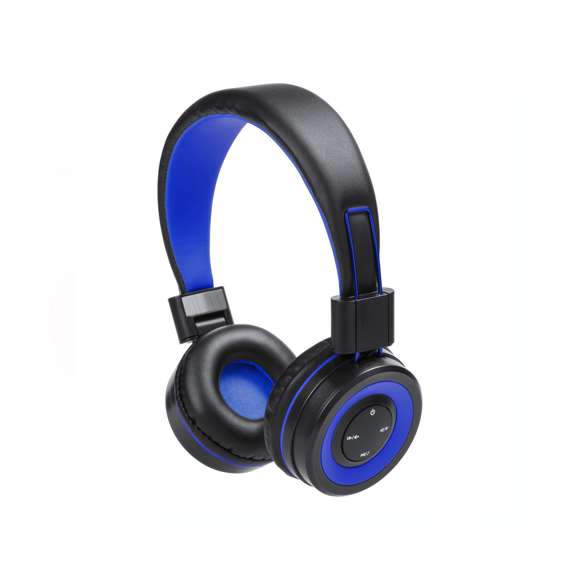 Auriculares plegables de diadema con conexión Bluetooth® y desenfadado diseño bicolor en variada gama de vivos tonos brillantes. Con panel de control integrado en el auricular, función manos libres y recargables mediante cable USB -incluido-. Almohadillas en suave polipiel con interior a juego y presentados en atractiva caja de diseño.