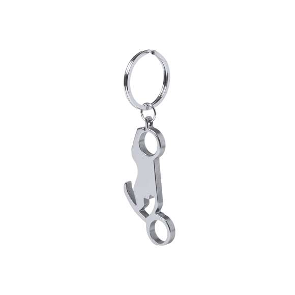 Original llavero abridor en aluminio con diseño de moto en variada gama de vivos colores brillantes.