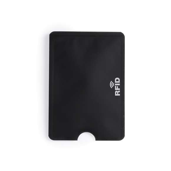 Tarjetero con tecnología de seguridad RFID (Identificación por Radio Frecuencia) que mantiene seguros tus dispositivos de transmisión de identidad. Resistente cuerpo de suave acabado de aluminio en desenfadados colores, con muesca para fácil acceso a la tarjeta.
