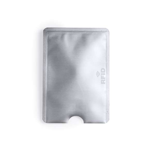 Tarjetero con tecnología de seguridad RFID (Identificación por Radio Frecuencia) que mantiene seguros tus dispositivos de transmisión de identidad. Resistente cuerpo de suave acabado de aluminio en desenfadados colores, con muesca para fácil acceso a la tarjeta.