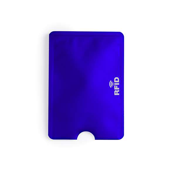 Tarjetero con tecnología de seguridad RFID (Identificación por Radio Frecuencia) que mantiene seguros tus dispositivos de transmisión de identidad. Resistente cuerpo de suave acabado de aluminio en desenfadados colores, con muesca para fácil acceso a la tarjeta.