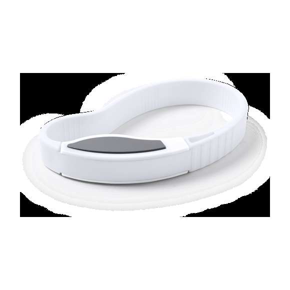 Ingenioso abridor para tapaderas difíciles en resistente material de acabado en color blanco y con superficie imantada para fijación.