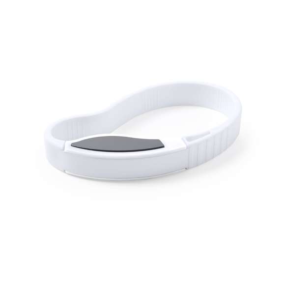 Ingenioso abridor para tapaderas difíciles en resistente material de acabado en color blanco y con superficie imantada para fijación.