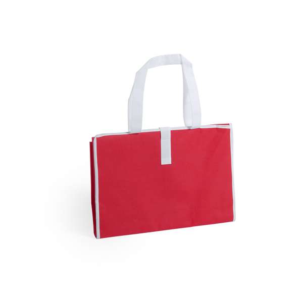 Esterilla plegable tamaño maxi de 180x70cm en resistente material non-woven laminado en variada gama de vivos colores brillantes. Con cierre de velcro y cintas de transporte para hombro.