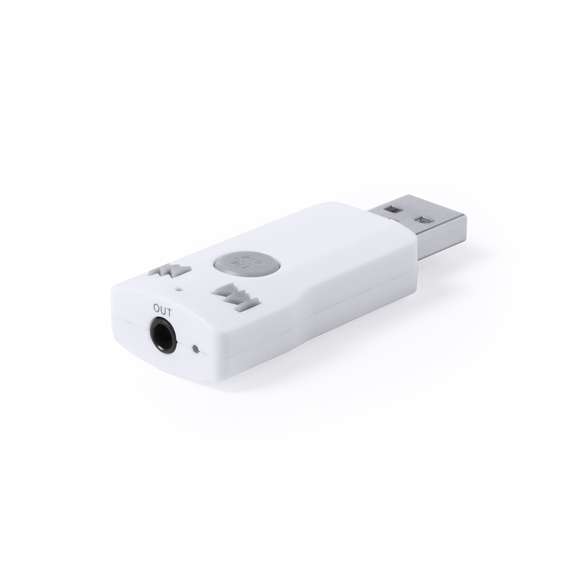 Práctico receptor Bluetooth® multifunción para coche u hogar, con salida de audio jack de 3,5mm para conexión a la entrada auxiliar de la radio del coche o de cualquier dispositivo con entrada de audio tipo jack de 3,5mm. Panel de control integrado en carcasa, ranura para lectura de tarjetas micro SD de hasta 32GB de capacidad y función manos libres. Incluye cable extensible con conexión jack de 3,5mm a jack de 3,5mm. Presentado en atractiva caja de diseño.
