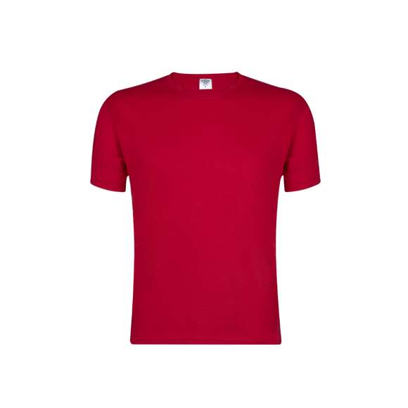 Camiseta de adulto Keya MC130 confeccionada en suave 100% algodón de 130g/m2. Disponible en variada gama de colores y en tallas S, M, L, XL, XXL.