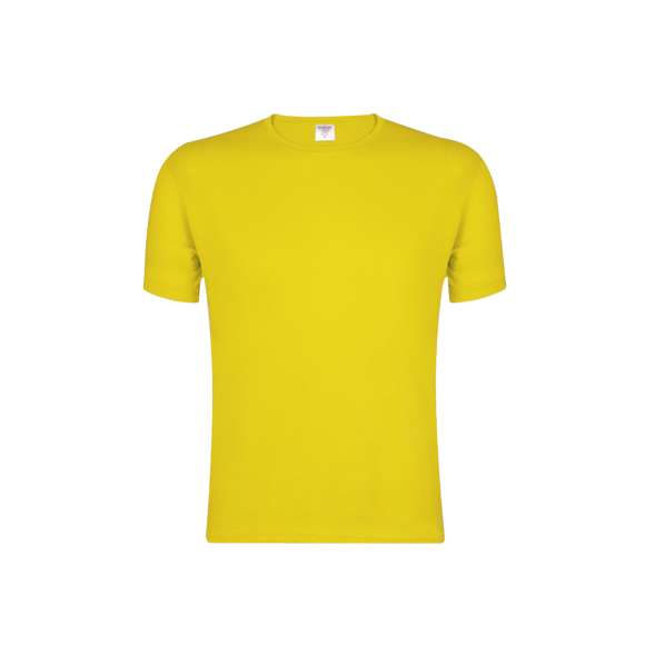 Camiseta de adulto Keya MC130 confeccionada en suave 100% algodón de 130g/m2. Disponible en variada gama de colores y en tallas S, M, L, XL, XXL.