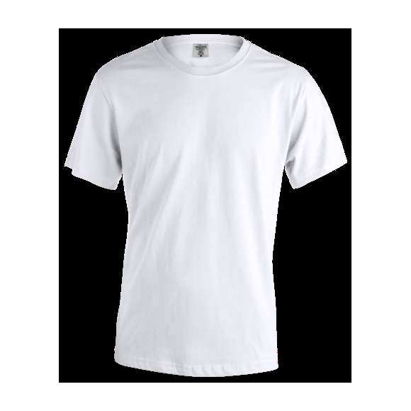 Camiseta para adulto Keya MC 180. En material 100% algodón de 180g/m2. Disponible en color blanco y en tallas S, M, L, XL, XXL, 3XL.
