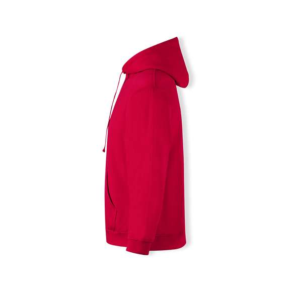 Sudadera para adulto con capucha y cierre de cremallera de Keya SWZ280. En combinación de materiales algodón y poliéster de 280g/m2. Con cordones a juego y 2 bolsillos frontales. Disponible en extensa gama de vivos colores y en tallas S, M, L, XL, XXL, 3XL.