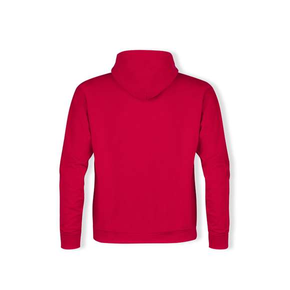 Sudadera para adulto con capucha y cierre de cremallera de Keya SWZ280. En combinación de materiales algodón y poliéster de 280g/m2. Con cordones a juego y 2 bolsillos frontales. Disponible en extensa gama de vivos colores y en tallas S, M, L, XL, XXL, 3XL.
