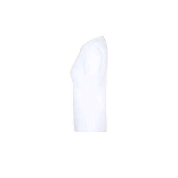 Camiseta para mujer Keya WCS150. En material 100% algodón de 150g/m2. Disponible en color blanco y en tallas S, M, L, XL, XXL.