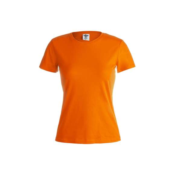 Camiseta para mujer Keya WCS150. En material 100% algodón de 150g/m2. Disponible en extensa gama de vivos colores y en tallas S, M, L, XL, XXL.